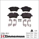 Zimmermann Bremsbelagsatz, Scheibenbremse 23984.180.2