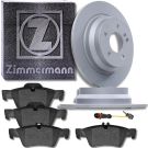 ZIMMERMANN Kit Bremsscheiben Ø300mm + Beläge + Kontakt für MERCEDES W211 W212 Hinten 400.3621.20+23334.165.1 ZIMMERMANN Kit Bremsscheiben Ø300mm + Beläge + Kontakt für MERCEDES W211 W212 Hinten 400.3621.20+23334.165.1