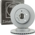 ZIMMERMANN 250.1375.20 Bremsscheibe Ø300mm COAT Z innenbelüftet für FORD MONDEO