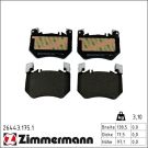 Zimmermann Bremsbelagsatz, Scheibenbremse 26443.175.1