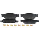 BOSCH Bremsbelagsatz, Scheibenbremse 0 986 494 355