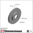 Bremsscheibe 250.1352.52 Bremsscheibe 250.1352.52