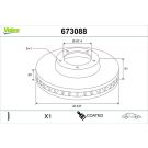 Bremsscheibe 673088