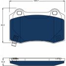 TRW Bremsbelagsatz, Scheibenbremse ELECTRIC BLUE GDB4171BTE