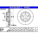 Bremsscheibe 24.0124-0247.1