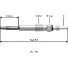 Valeo Glühkerze 345101