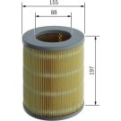 Luftfilter F 026 400 383 Luftfilter F 026 400 383