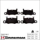 Zimmermann Bremsbelagsatz, Scheibenbremse 25691.160.1