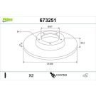 Bremsscheibe 673251