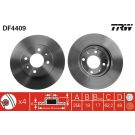 TRW Bremsscheibe DF4409