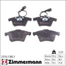 Zimmermann Bremsbelagsatz, Scheibenbremse 23747.185.1