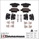 Zimmermann Bremsbelagsatz, Scheibenbremse 24150.175.2