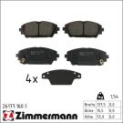Zimmermann Bremsbelagsatz, Scheibenbremse 26177.160.1