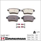 Zimmermann Bremsbelagsatz, Scheibenbremse 24692.160.1