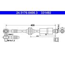 ATE Bremsschlauch 24.5176-0400.3