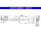 Bremsschlauch 24.5111-0496.3
