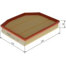 BOSCH F 026 400 463 Luftfilter