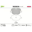 Valeo Bremsbelagsatz, Scheibenbremse EXPERT 302503A