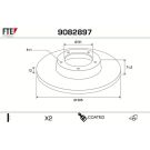 Bremsscheibe 9082897
