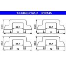 Zubehörsatz, Scheibenbremsbelag 13.0460-0145.2 Zubehörsatz, Scheibenbremsbelag 13.0460-0145.2