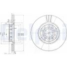 Delphi Bremsscheibe BG3657