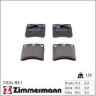 Zimmermann Bremsbelagsatz, Scheibenbremse 21634.180.1