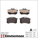 Zimmermann Bremsbelagsatz, Scheibenbremse 23554.150.1