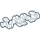 OE Germany Kurbelwelle 01 0300 409000