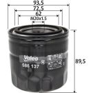 Valeo Ölfilter 586137