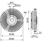 Mahle Kupplung, Kühlerlüfter BEHR CFC 71 000S