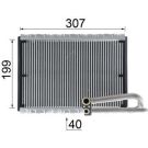 Mahle Verdampfer, Klimaanlage BEHR Premium Line AE 121 000P