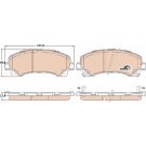 TRW Bremsbelagsatz, Scheibenbremse COTEC GDB3545