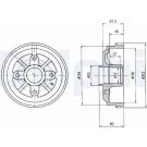 Delphi Bremstrommel BF324