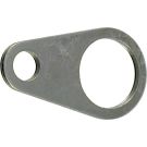 FEBI BILSTEIN 05725 Halteblech, Bremsbackenbolzen FEBI BILSTEIN 05725 Halteblech, Bremsbackenbolzen