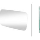 Hella 2 x HELLA Spiegelglas, Außenspiegel 9EY 561 042-002