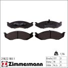 Zimmermann Bremsbelagsatz, Scheibenbremse 21822.180.1