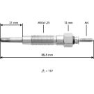Valeo Glühkerze 345213