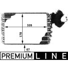 Mahle Verdampfer, Klimaanlage BEHR Premium Line AE 32 000P