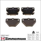 Zimmermann Bremsbelagsatz, Scheibenbremse 23521.140.1