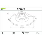 Bremsscheibe 673078