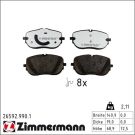 Bremsbelagsatz, Scheibenbremse 26592.990.1 Bremsbelagsatz, Scheibenbremse 26592.990.1