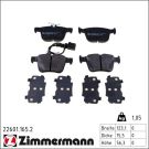 Zimmermann Bremsbelagsatz, Scheibenbremse 22601.165.2