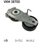 Spannrolle, Keilrippenriemen VKM 38700