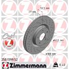 Zimmermann Bremsscheibe SPORT Z 250.1399.52
