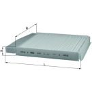 Knecht Filter, Innenraumluft LA 54