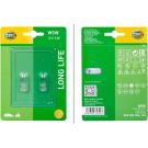 Hella 2 x HELLA Glühlampe, Park-/Positionsleuchte Long Life Up to 3x Longer Lifetime 8GP 003 594-163