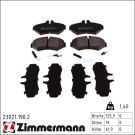 Zimmermann Bremsbelagsatz, Scheibenbremse 23021.190.2