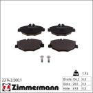 Zimmermann Bremsbelagsatz, Scheibenbremse 23743.200.1