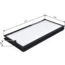 BOSCH 1 987 432 032 Innenraumfilter