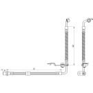 Metzger Bremsschlauch 4110878